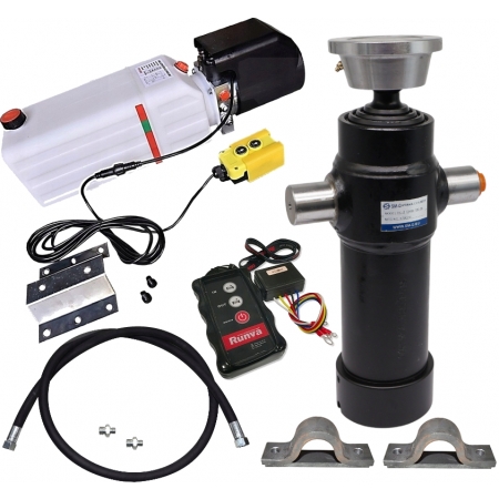 BEZPRZEWODOWA HYDRAULIKA KIPRA 2,5m 12V 700 mm 5T